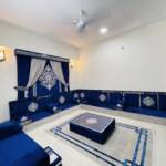 Blue Arabic Majlis