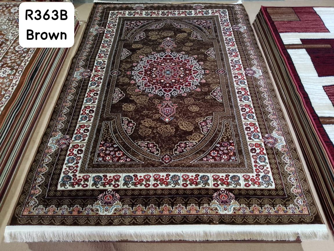 Classic Brown Persian Rug (R363B)