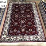 Kashan Allover Floral Rug — Red/Ivory (R296A)