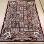 Imperial Maroon Mosaic Rug