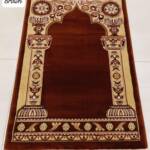 Turkish-style prayer mat in Brown