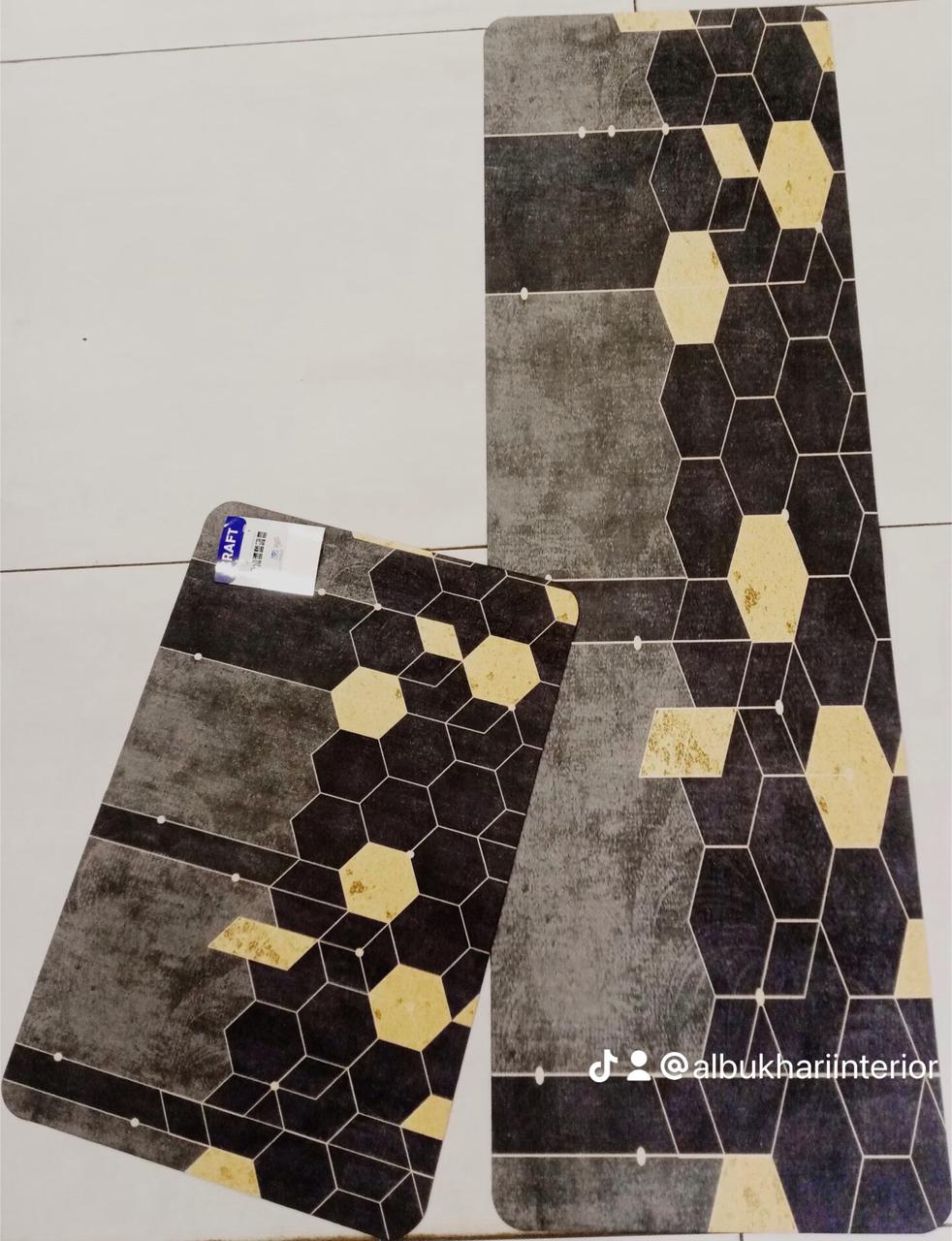 CRAFT by Albukhari Interior hexagonal patterned runners