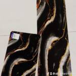 Runners featuring a distinctive lava flow or cosmic-inspired design