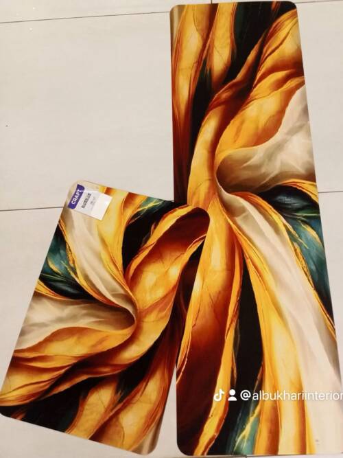 CRAFT by Albukhari Interior Abstract Flowing/Organic Pattern Floor Mats / Runners