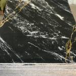 Golden black marble