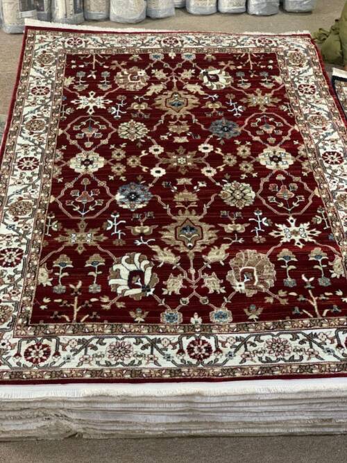 Red Persian Mahal Style Area Rug