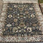 Traditional Grey Persian-Style Area Rug