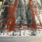 Modern Abstract Distressed Area Rug