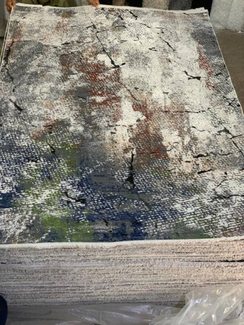 Contemporary Multi-Color Abstract Rug