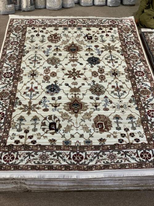 Traditional Floral Medallion Area Rug