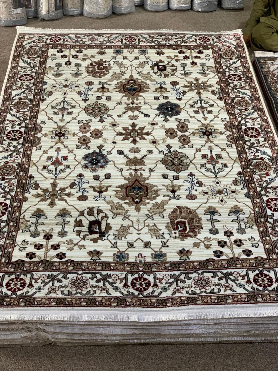 Traditional Floral Medallion Area Rug