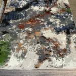 Modern Abstract Area Rug, featuring a vibrant, multi-colored abstract design