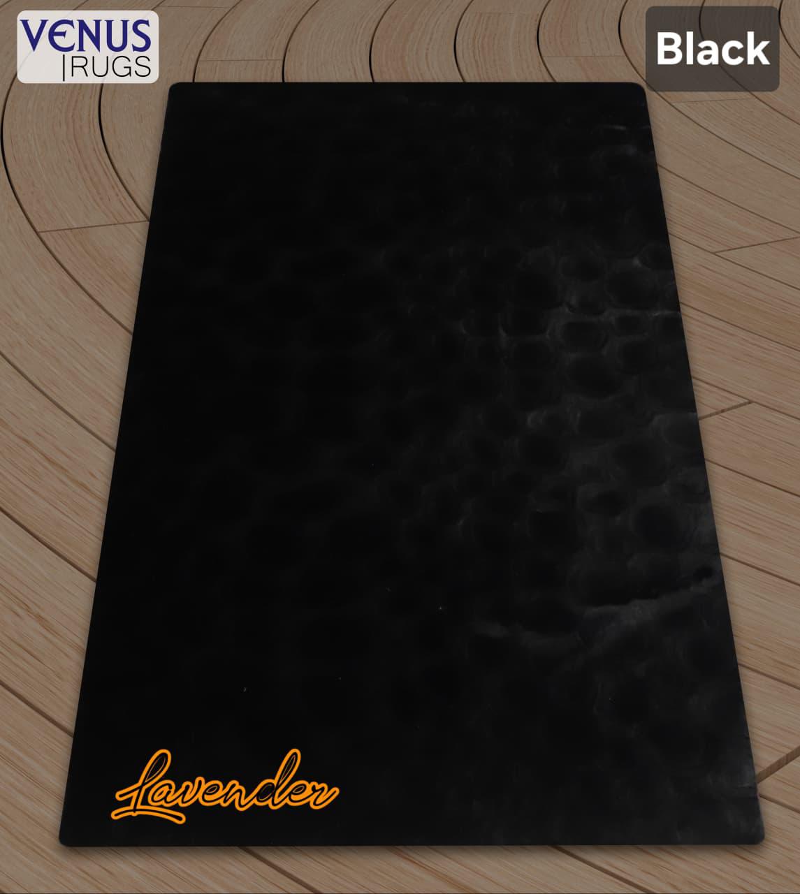 Turkish FEELINGS Rug in Black - Image 2