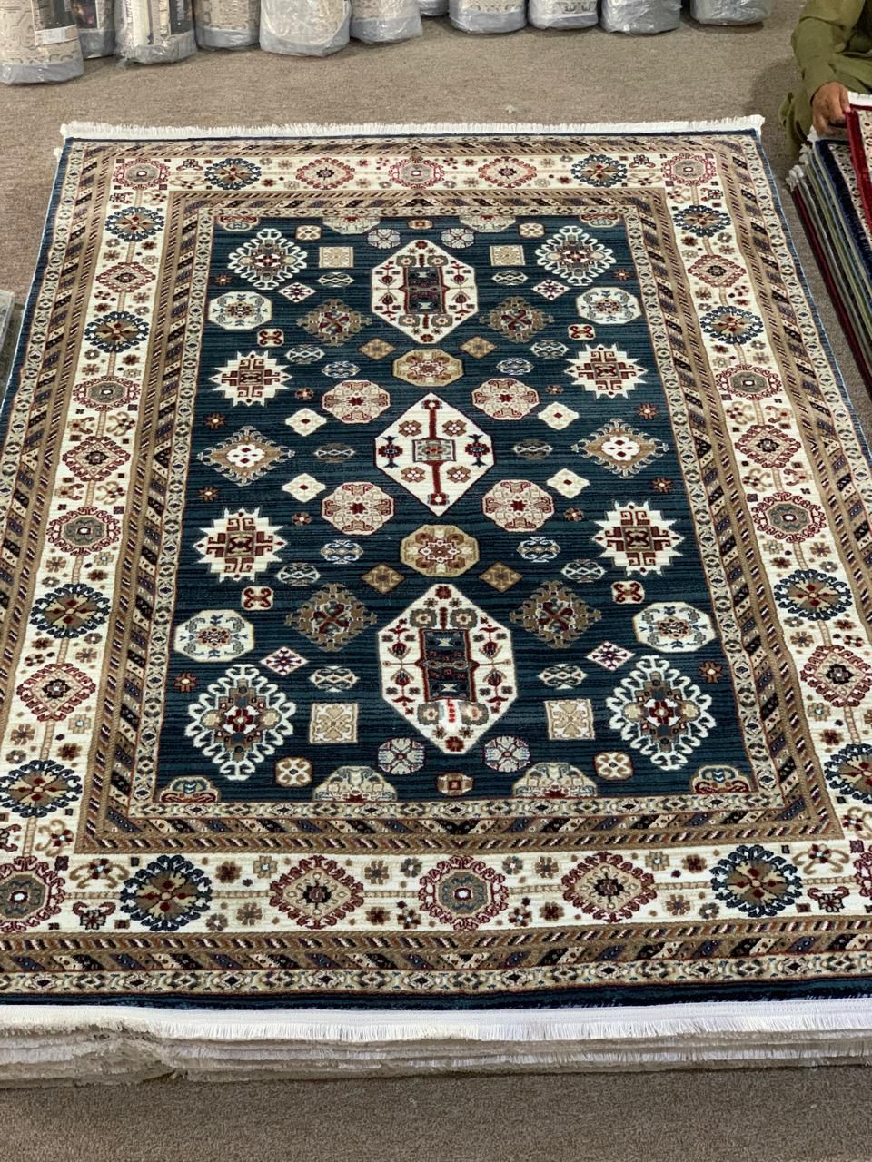 Afghan Super Kazak Rug