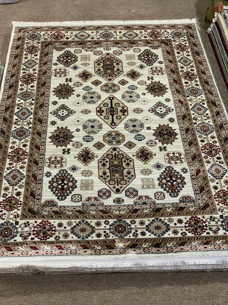 Traditional Oushak or Bokhara Style Rug