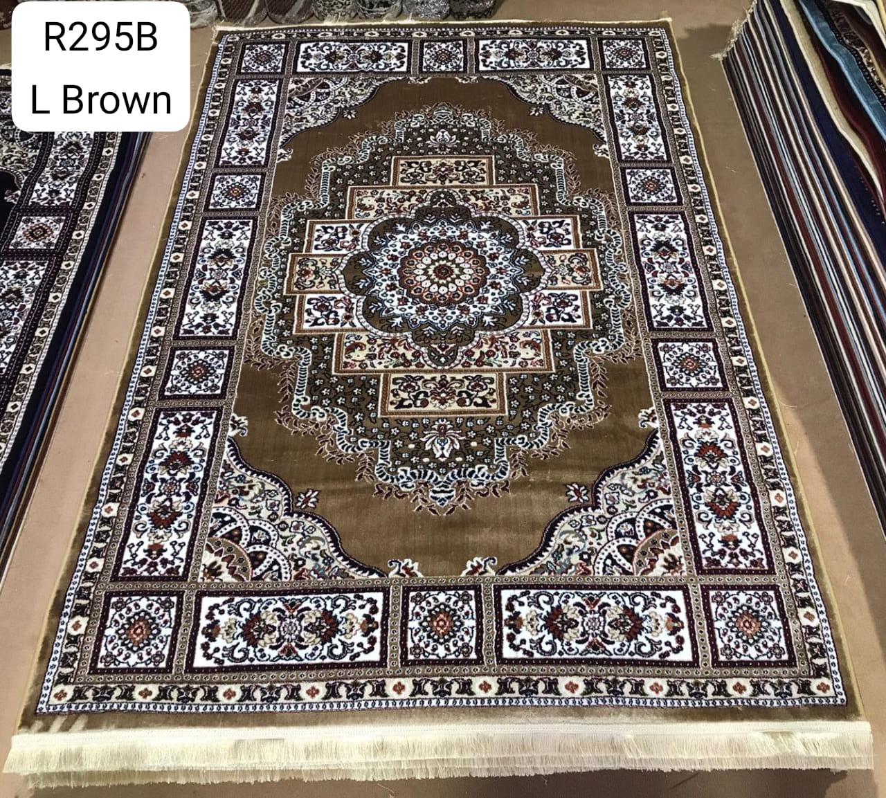 Elegant Light Brown Persian Rug (R295B)